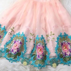 Gorgeous Embroidered Lace Dress in ..
