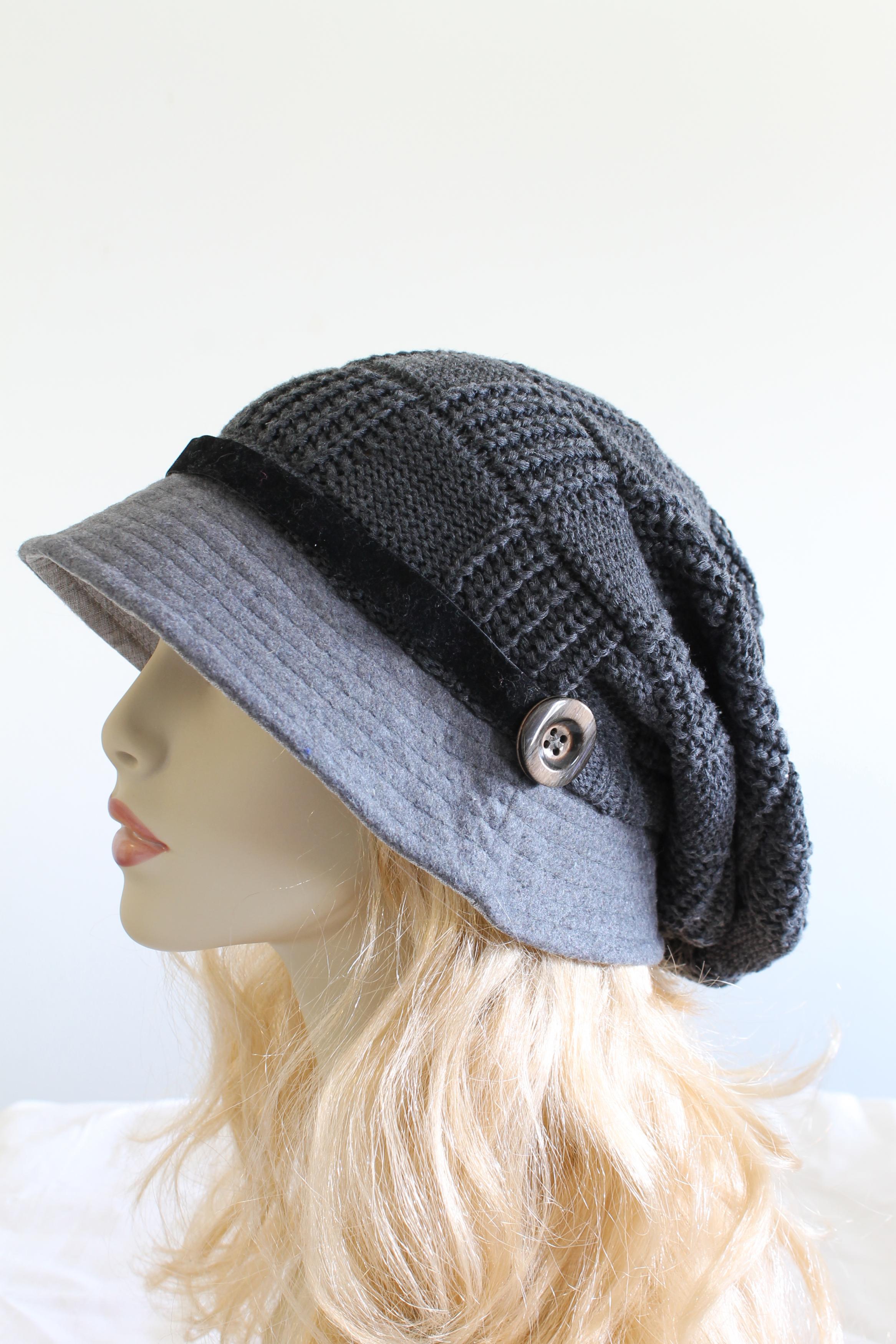 Slouchy Woman Knitted Hat Cap on Luulla